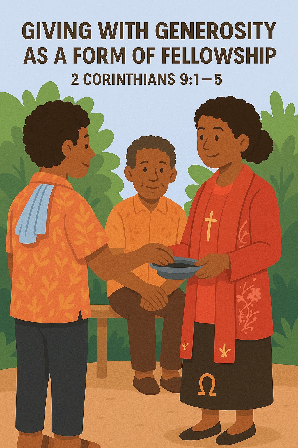 Memberi dengan kemurahan hati sebagai bentuk kebersamaan (II Korintus 9 :1-5)