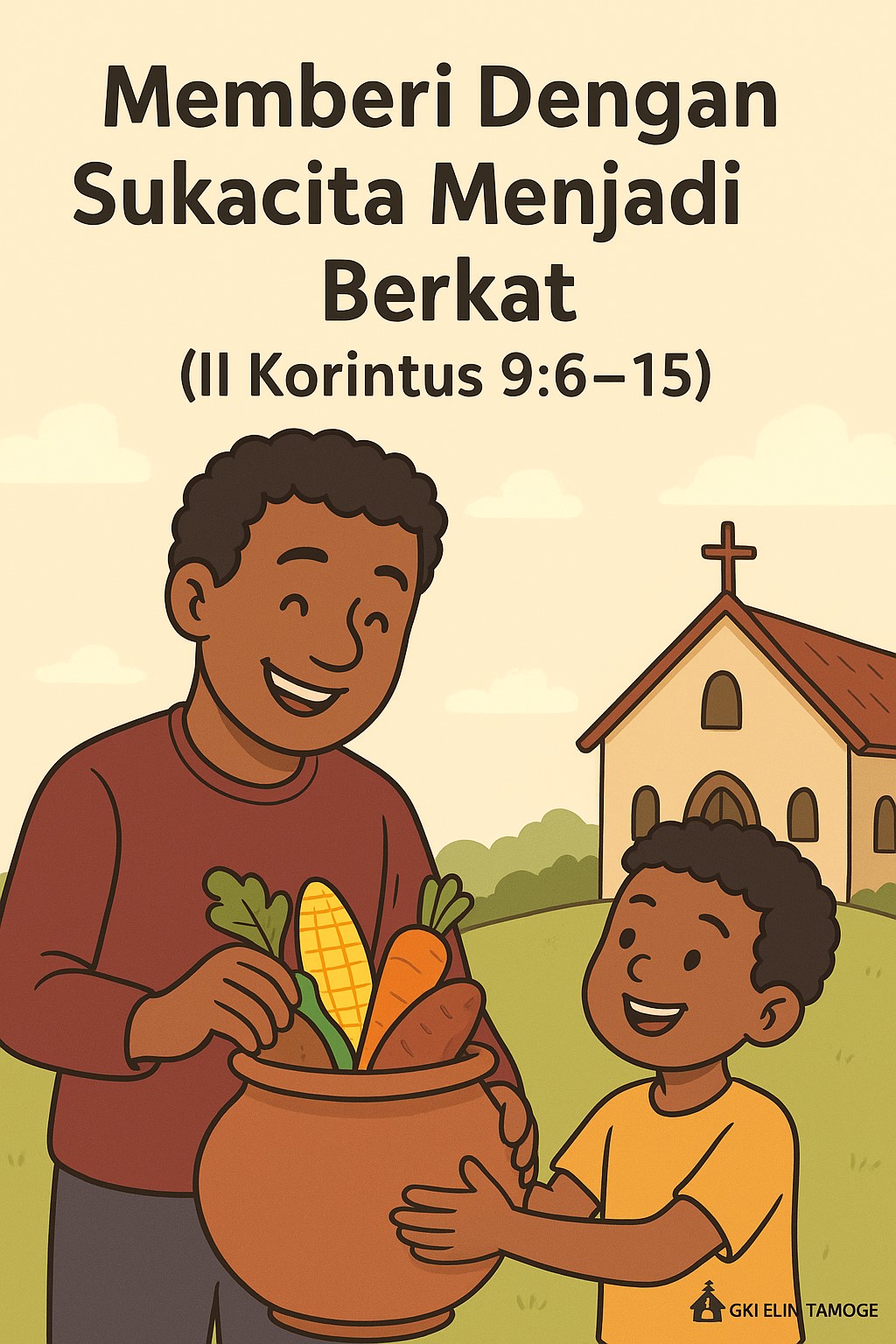 Memberi Dengan Sukacita Membawa Berkat (II Korintus 9 : 6 - 15)